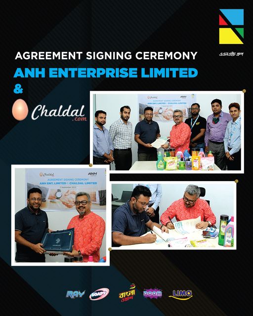 Agreement Signing Ceremony AnH Enterprise Limited & Chaldal.com